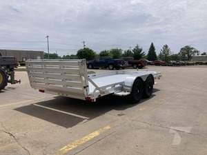 ALUMA 14 ft x 78 in Motorcycle Utility <b>Trailer</b> Factory Price Agricultural Equipment - Product Image 4