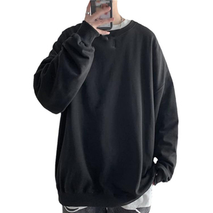 Sweats à capuche d'hiver surdimensionnés décontractés pour hommes 100% Polyester Plain Sweatshirts Nouvelle Collection - Product Image 1