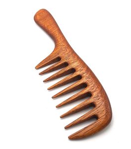 EXERCICE Peigne à cheveux manche en bois fait à la main pour une utilisation en salon de l'Inde Peigne en bois en gros pour un usage commercial à vendre en - Product Image 1