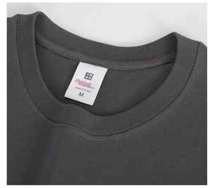 Camisetas ligeras para hombre, camisetas de manga corta de algodón transpirable, camisetas de moda OEM para hombre - Product Image 3