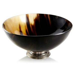 Cuenco de cuerno de búfalo natural hecho a mano Hermosos patrones naturales y diseño único Artesanía hecha a mano sostenible - Product Image 1