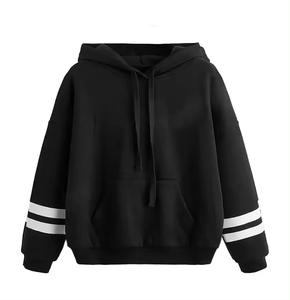 Sudadera con capucha de gran tamaño bordada de calidad personalizada de algodón pesado 100% para hombre, ropa de calle de invierno con diseño impreso - Product Image 4