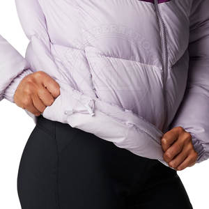 Veste matelassée décontractée pour femme, couleur unie, vêtements de sport, coupe-vent, respirante, légère, polyester/nylon, hiver, grande taille - Product Image 6