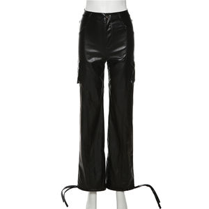 กางเกงผู้ชายกางเกงหนังขาตรงลายกระดิ่งสำหรับผู้ชายกางเกงสเวตเตอร์ออกแบบได้ตามต้องการสำหรับ2025ผู้ชาย - Product Image 5