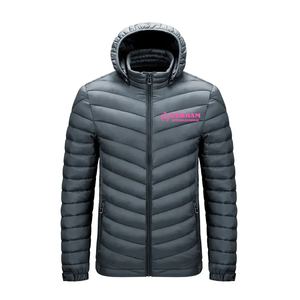 Nouveauté Behram International Veste matelassée sur mesure OEM écologique à fermeture éclair style streetwear d'hiver 100% polyester - Product Image 3