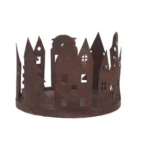 Portavelas Diseñado Acabado de aspecto natural con soporte hecho a mano de color pintado para portavelas de Navidad y Festival - Product Image 5