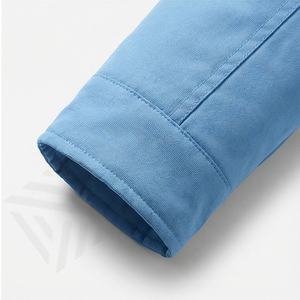 Veste parka d'hiver pour hommes en gros, taille plus 6XL, coton standard, polaire, col montant, capuche, logo personnalisé, veste légère - Product Image 6