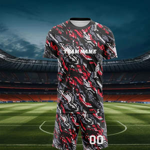 Maillot de Football américain sur mesure de haute qualité Premium imprimé Sublimation équipe haut court maillot de Football américain Premium Multi - Product Image 3