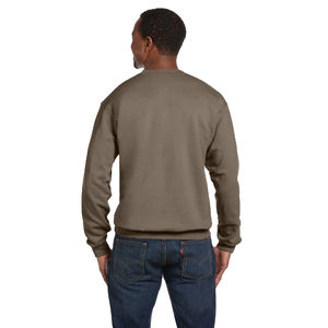 Sweatshirts à col rond XS pour hommes 100% coton polaire respirant coupe régulière solide rue décontracté logo brodé vêtements d'hiver - Product Image 6