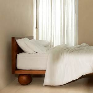 Modern Solid Teak <b>Platform</b> <b>Bed</b> <b>Frame</b> Wooden Bedroom Furniture Custom Size Indonesia Manufacturer - Product Image 3