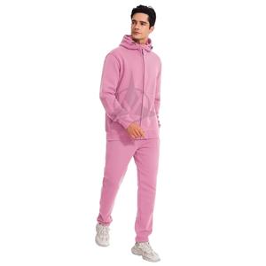 Sweat à capuche et pantalon de survêtement en coton épais personnalisés lavés à l'acide ensemble 2 pièces survêtements vintage vierges survêtements pour unisexe - Product Image 2