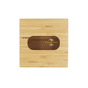 Boîte à mouchoirs en bambou artisanale, porte-mouchoirs écologique pour la salle de bain - Product Image 1