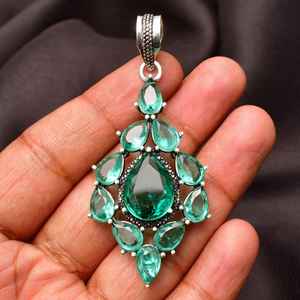 Collier pendentif en argent Sterling 925 fait à la main bijoux de mode chrétienne à la mode pour les femmes pour la fête de fiançailles approvisionnement en gros - Product Image 3