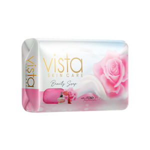 สบู่ก้อนทำมือขายดี 125 กรัม สีชมพู ช่วยให้ผิวหน้ากระจ่างใส ลดรอยสิว ควบคุมความมัน - Product Image 3