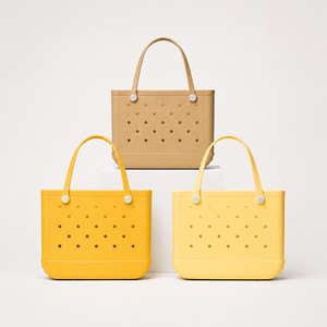 Sac de plage en caoutchouc imperméable personnalisé avec logo, 1300g, durable, lavable, en EVA, pour les vacances d'été, les voyages, vente en gros - Product Image 1