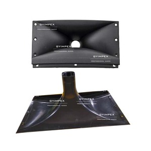 Diffuseur de son pour haut-parleur 217*116*100mm, Gorge de diffuseur, Cornets de dispersion des aigus pour Line Array, Guide d'ondes 1'' pour Line Array - Product Image 1