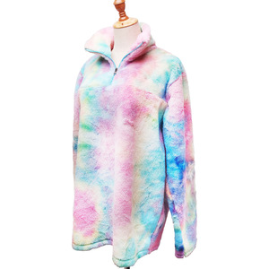 Sudadera con Capucha <span class=keywords><strong>de</strong></span> Felpa Tie Dye para Mujer, Camiseta Worm DOM1356 - Product Image 3