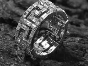 Bague Hip Hop de Haute Qualité en Argent 925 avec Moissanite VVS, Bijou Unisexe pour Mariage et Fête, Style Iced Out - Product Image 2