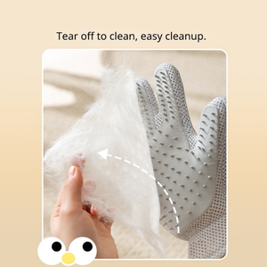 Double Sided Pet Grooming Glove Silicone <b>Cat</b> Hair Remover Mitt Dog Bathing Brush Massage Comb For Long Short Fur Puppy Kitten - Product Image 4