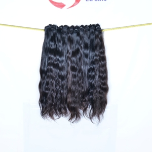 Extensiones de cabello humano virgen crudo vietnamita e indio de color natural al por mayor máquina de doble trama rizo ondulado precio competitivo - Product Image 1