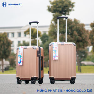 Usine de vente directe bagages sacs de voyage Abs Pc 615 bagages pour unisexe valise en aluminium Logo personnalisé Hung Phat fabricant - Product Image 5