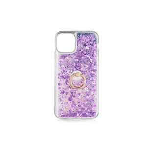 Funda de Silicona Premium Morada de la Serie Netzy SAFA Milce para iPhone 11 para iPhone 11 Plus, Funda Protectora de Silicona Líquida Suave - Product Image 1