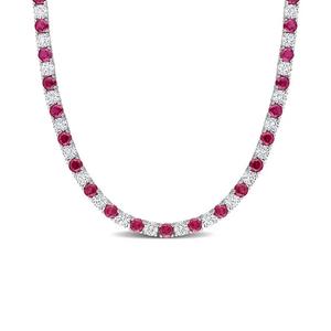 Cadena de tenis de oro de 10K de una sola fila de Hip Hop con diamantes cultivados en laboratorio de corte redondo, collar de eslabones helados de moda para hombres y mujeres - Product Image 1