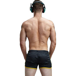 Pantalones cortos de botín impermeables transpirables informales sólidos personalizados de alta calidad OEM con tela personalizada para hombres - Product Image 2
