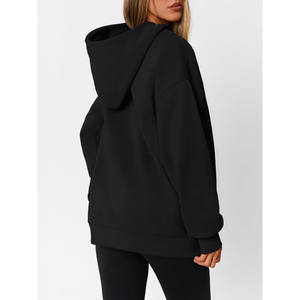 2025 décontracté Streetwear sweats à capuche surdimensionnés pour hommes et femmes respirant doux coton sweats avec impression à la mode coupe confortable - Product Image 6