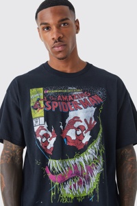 Streetwear T-shirt personnalisé pour hommes Poids lourd 220G Coton blanc à manches courtes Loose Oversize Style épaules tombantes - Product Image 4