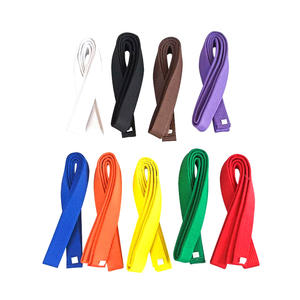 Pakistán venta directa de fábrica al por mayor logotipo personalizado bordado artes marciales Taekwondo Karate Judo brasileño Jiu Jitsu Bjj cinturón - Product Image 1