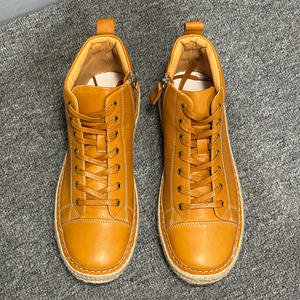 Calzado Formal de Negocios de Cuero de Primera Capa para Hombre, Zapatos de Cuero Clásicos Oxford con Suela de Absorción de Impactos para Oficina - Product Image 2