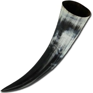 Corne à boire nordique de meilleure qualité Conception d'agate médiévale Style animal poli inspiré de l'ère Viking - Product Image 1