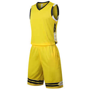 Uniforme de basket-ball respirant meilleur prix uniforme de basket-ball bon matériel uniforme de basket-ball de conception professionnelle abordable - Product Image 1