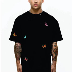 Chemises pour hommes personnalisées de marque de haute qualité Chemise boutonnée décontractée Slim Fit à manches courtes Vente en gros - Product Image 5