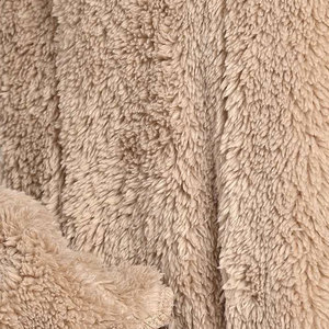 Pocket Stylish Look 2025 Nuevo artículo Mujeres Sherpa Hoodie Oversized Basic Color Look Durable Mujer Sherpa Jacket - Product Image 5