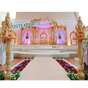 Latest Design Wedding Hand <b>Carved</b> Wooden Mandap Manufacturers High DemandGujrati Wedding Soild <b>Wood</b> Mandaps <b>Sale</b> Australia - Product Image 1