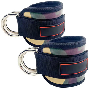 Sangles de cheville réglables de qualité supérieure, fabriquées sur mesure, avec boucle en D imperméable, pour la musculation, la musculation, la protection rembourrée - Product Image 6