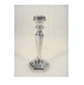 Elegant Shape <b>Silver</b> Candle Holder With Metal Home Decoration - Product Image 6