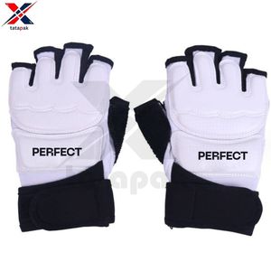 Gants MMA unisexes pour adultes de qualité exportée Gants demi-doigt en cuir microfibre UFC & Gants de boxe légers à faible taux pour une utilisation en extérieur - Product Image 3