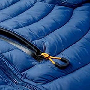 Veste matelassée à capuche à manches longues pour l'hiver, de haute qualité, pour l'extérieur, avec logo personnalisé sur le devant, écologique, respirante, service OEM, pour hommes - Product Image 4