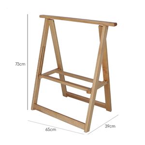 WELL HOME Cavalletto in legno di faggio basso 73 cm con finitura verniciata - Product Image 3