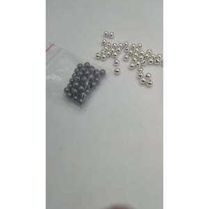 6mm Round Spacer Beads DIY Jewelry Making Supplies Gold Silver Rose Gold Black Plated Copper Beads Bag Packed 3mm Size - Product Image 5