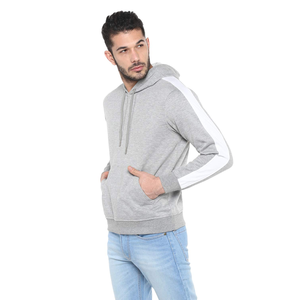 Sweat-shirt à capuche pour homme de haute qualité, meilleure vente, conçu sur mesure, motif solide, anti-rétrécissement, qualité d'exportation, mode au Bangladesh - Product Image 2