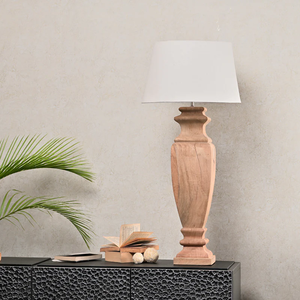 Nouvelle arrivée, lampe décorative en bois, accent pour l'intérieur, salon, entrée, éclairage domestique, lumière ambiante chaude, douce, confortable, invitante - Product Image 5