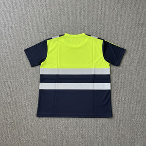 T-shirt de sécurité respirant à haute visibilité réfléchissant pour les travailleurs routiers, le contrôle de la circulation et les vêtements de travail industriels - Product Image 2