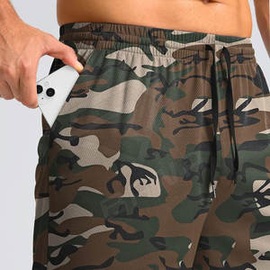 กางเกงขาสั้นออกกำลังกายวิ่งสำหรับผู้ชาย ผ้าฝ้าย 100% รับสกรีนโลโก้ ลายเรียบ สไตล์สตรีท ผลิตจากวัสดุไม่ถักทอ เป็นมิตรต่อสิ่งแวดล้อม แห้งเร็ว - Product Image 3