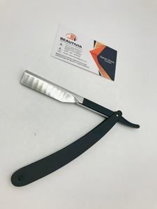 Maquinilla de afeitar Baber profesional, acero inoxidable negro, logotipo personalizado único, cabello desechable reemplazable, salón de axilas clásico - Product Image 6