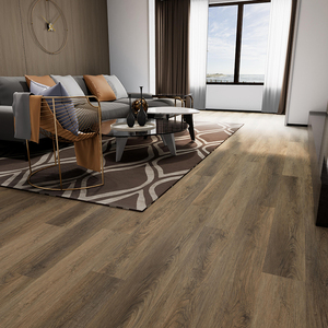 Moderno semplice pavimento in legno SPC 4mm-8mm spessore insonorizzato impermeabile e ignifugo per alberghi appartamenti e garage - Product Image 2