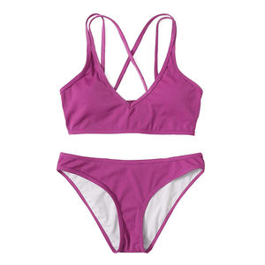 Two Piece <b>Swimwear</b> Sexy Beachwear Padded <b>Push</b> <b>Up</b> Bathing Suit OEM Custom Logo Wholesale Bikinis Sets - Product Image 1